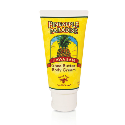 Island Soap Company Shea Butter Body Cream: Pineapple Paradise