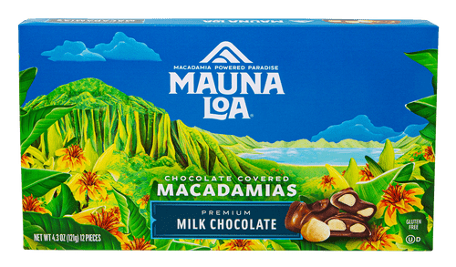 Mauna Loa Mountains Chocolate Covered Macadamia Nuts 4.3oz