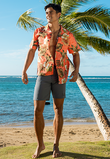 Female model wearing Women’s Aloha Sundress