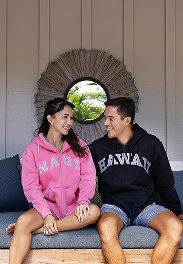 Island Girl®  Surf Tee - Island Life in Purple Color