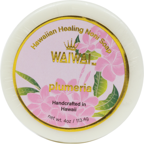 WaiWai Noni Soap 4oz: Plumeria